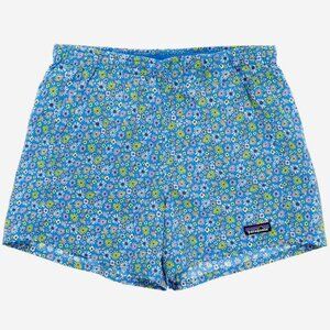 Patagonia Women's Baggies 5" Shorts - Floral Fun: Vessel Blue